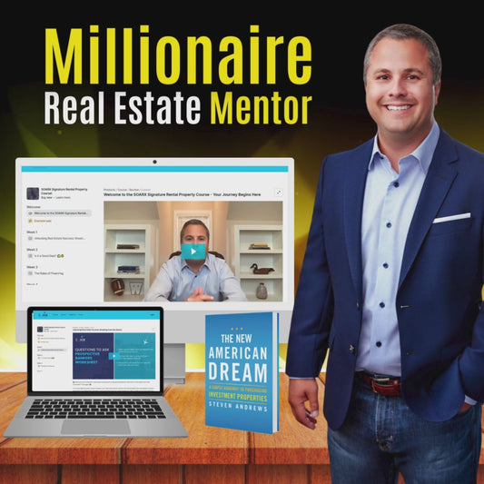 Millionaire Real Estate Mentor - Take the fast-track to learning how to build wealth in real estate - You'll also get 20,979 giveaway entries and an incredible chance to win up to $500,000 or a Free House