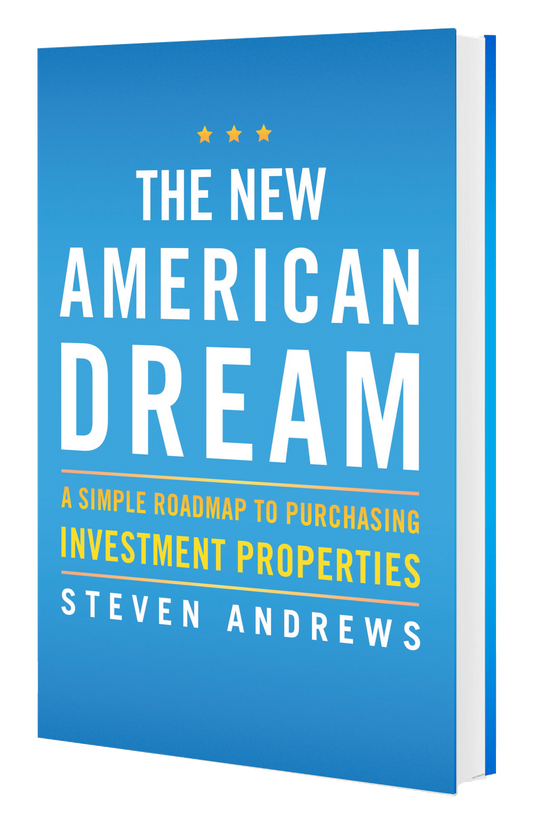 Paperback, The New American Dream: A Simple Roadmap to Purchasing Investment Properties:  Buying this item earns you 7X THE ENTRIES for every dollar spent - THAT'S 140 entries to win up to $500,000 or a FREE House.